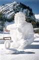 Statue de neige 1